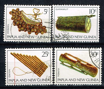 Papua Culture Ethnic Music Instruments set 1970 A-6 | eBay