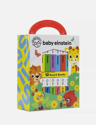 Baby Einstein My First Library 12 Board Books  Ages 0-5 Boardbook by PI Kids