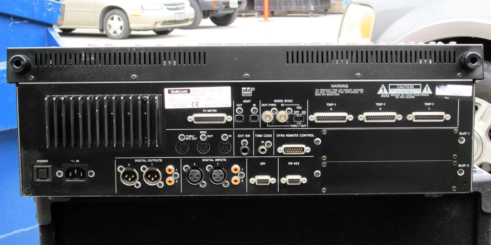 Tascam DM-24 Digital Mixing Console Professional Recording Mixer #1823 - Image 4 of 4