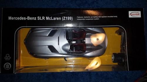 11" 1:12 MERCEDES-BENZ SLR SILVER MBSLR12B RADIO CONTROLLED RC R/C - Picture 4 of 6