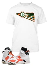 Paid In Full Graphic SneakerTee Shirt Match J6 GATORADE Pro Club Shaka RTP T
