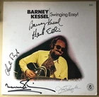 AUTOGRAPHED / BARNEY KESSEL SWINGING EASY ! / JAPAN