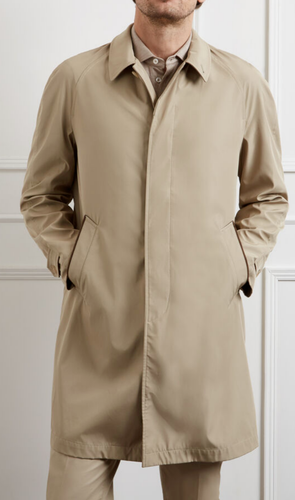 Hackett London 14 Savile Row Mac Suede Trims Jacket Jacke Blazer Coat Mantel XL - Bild 5 von 9