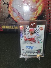 Michael Stefanic 2023 Topps Pristine Encased on Card Auto RC Angels