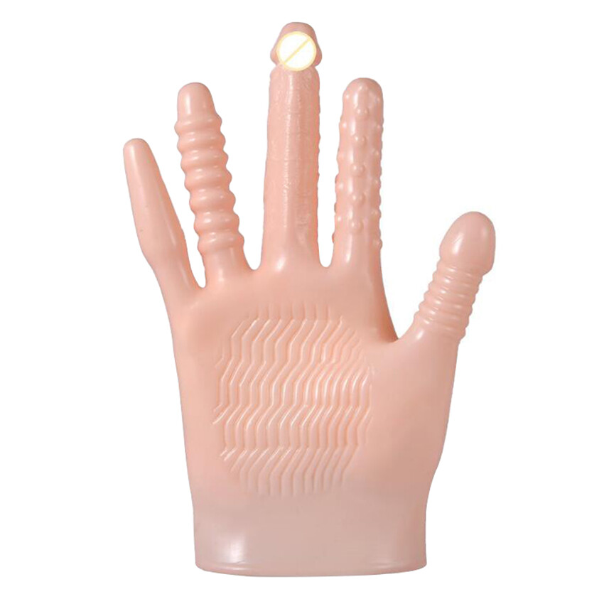 Vibrating Sex Massager Gloves Masturbation SM For Couple Women Vagina  Stimulator | eBay