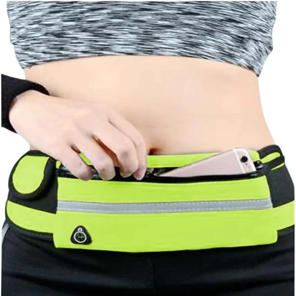 Waterproof Running Bum Bag Fanny Pack Waist Belt Money Wallet Zip Pouch