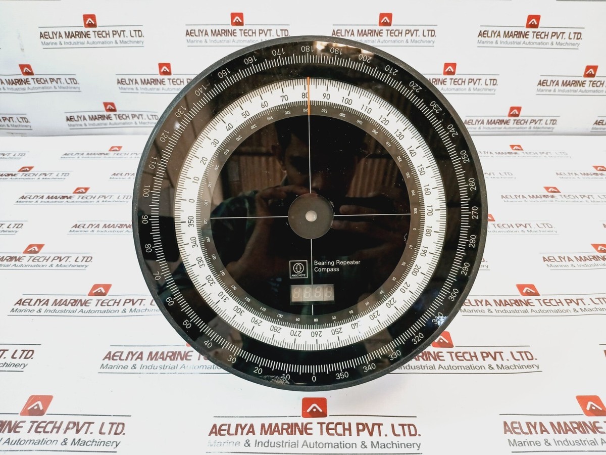 RAYTHEON ANSCHUTZ 133-407.NG001 E03 Bearing Repeater Compass RAYTHEON ANSCHUTZ 133-407.NG001 E03 Bearing Repeater Compass