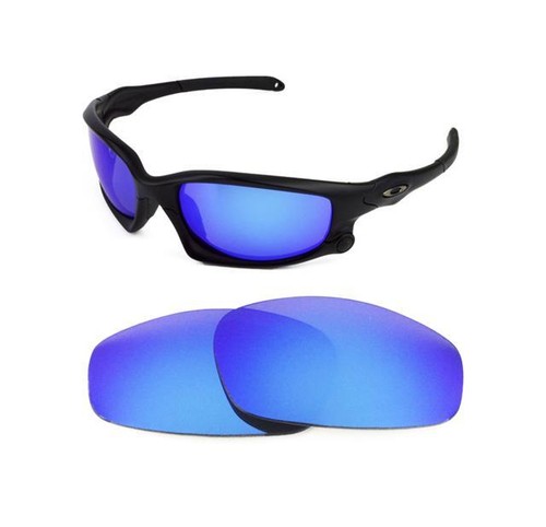 NUOVE LENTI POLARIZZATE DI RICAMBIO BLU GHIACCIO PER OCCHIALI DA SOLE OAKLEY SPLIT GIACCA - Foto 1 di 5