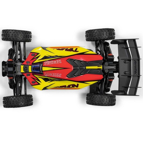 Arrma ARA4206V4T2 TYPHON 1:8 MEGA 665 4x4 RTR Buggy Gelb - Bild 5 von 9