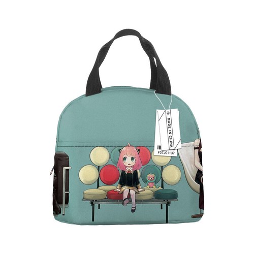 SPY×FAMILY Borsa Porta Pranzo Grande Capacità Isolata Studente Borsa Lunch Box Regalo - Foto 12 di 32