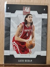 Luis Scola #38 2009-10 Donruss Elite Base Rockets L0129A