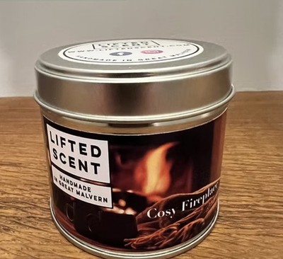 Kuschelige Kaminkerze, 20CL Geschenk für alle Gelegenheiten 