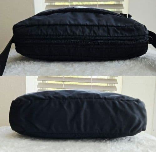 PRADA Shoulder Bag Black Shoulder Crossbody Tesuto thumbnail 7