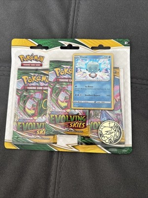 Pokémon Evolving Skies - Blister (3 Packs) Englisch OVP Moonbreon?