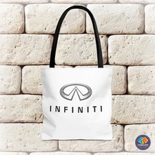 Infinity Oval Logo Polyester Tote Bag