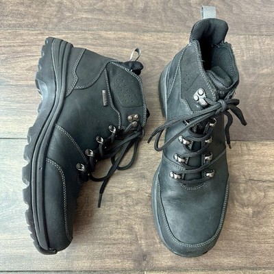 Rockport XCS Mudguard Black Leather Boots - Mens Size 9  display picture 1
