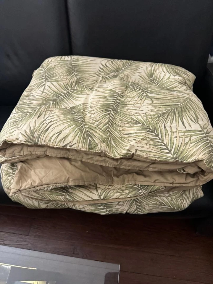  NAUTICA Shelter Island Tropical Print Full/ Queen Comforter 100% COTTON 90x 92 - Image 4 of 4