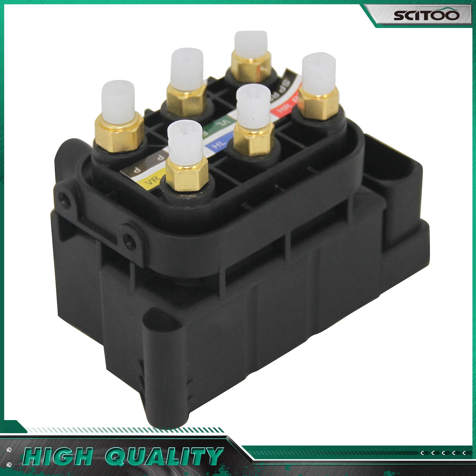 Air Suspension Compressor Valve Block For Mercedes W251 R350 R500 R550 R63 AMG