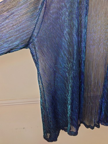 Dreamkeeper Kimono Gasa Brillo Metálico Noche Cubre Ligero L/XL - Imagen 8 de 12