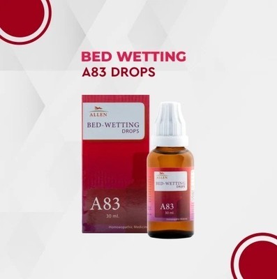 Bedwetting Bed-Wetting Drop 30ml Allen A83 Homeopathy Remedies