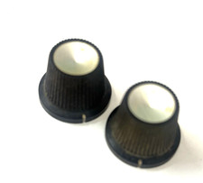 Vintage Electra IV BEARCAT 8 Channel Radio Receiver Scanner - 2 KNOB KNOBS