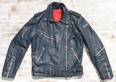 HEIN GERICKE HIGHWAY   MOTORRADJACKE  MOTORRADLEDERJACKE VINTAGE GR. 42