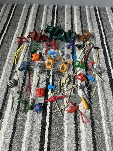Vintage MOTU Master Of The Universe Accessories And Weapons Bundle GSP