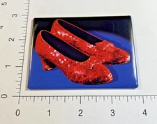 Vintage 1998 ATA-boy Wizard Of Oz Ruby Slippers Refrigerator Fridge Magnet