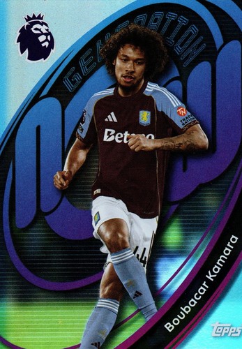 Tarjetas coleccionables premium Topps Premier League 2026 - Tarjetas base #1 a #180 - Imagen 41 de 225