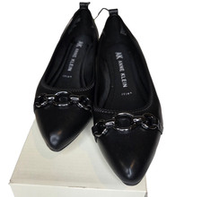 Anne Klein Flat Shoes Black Size 9 Akodenna Style