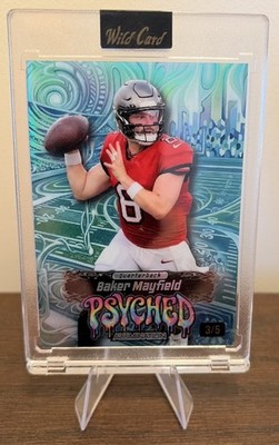 🔥 Baker Mayfield 2026 Wild Card Alumination PSYCHED /5 SSP Case Hit Buccaneers