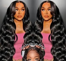 Glueless Wig Human Hair Wig Hd Lace Wigs Body Wave Frontal Wig Pre-Cut Lace Wear