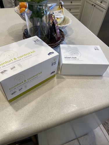 Iris Comfort and Control Kit Smart Home Automation KIT650 & Extra Smart Hub New