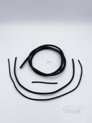 #ad 1967 1968 67 68 Mustang Cougar Windshield Washer Hose Kit With Tee C7ZZ 17543 $14.75