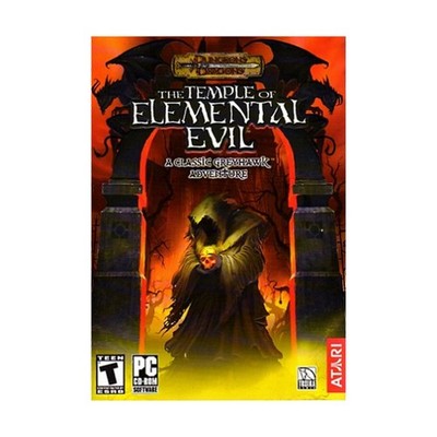 Atari D&D Computer Game Temple of Elemental Evil VG+/NM