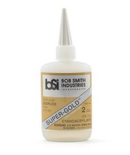 Bob Smith Industries BSI-123 Super-Gold Odorless Thin 2oz Insta-Cure Glue