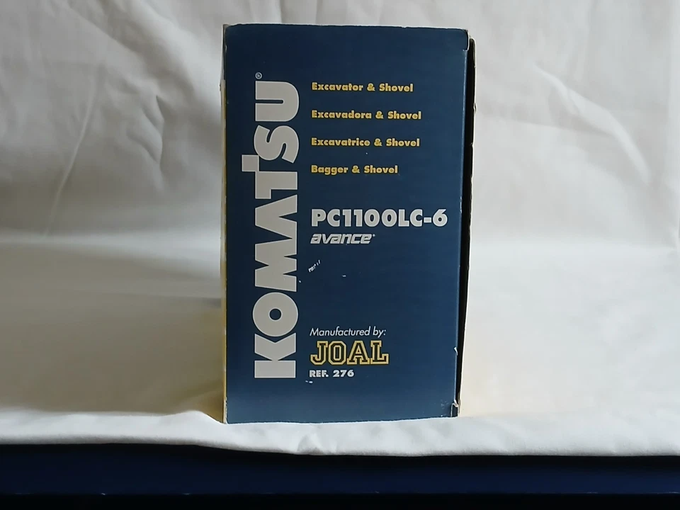 JOAL. KOMATSU. EXCAVADORA PC1100LC. ESCALA 1/50. METAL FUNDIDO. AVANCE. Foto 2 de 4