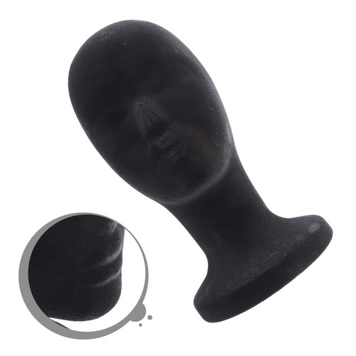 Utilisation diversifiée de têtes de mannequin légères en mousse noire pour a - Imagen 12 de 12