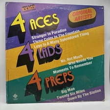 4 Aces -- 4 Lads -- 4 Preps - Original (The Four Aces - 1980) "ts"