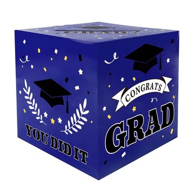 grad card box Grad Cap Shaped Card Box