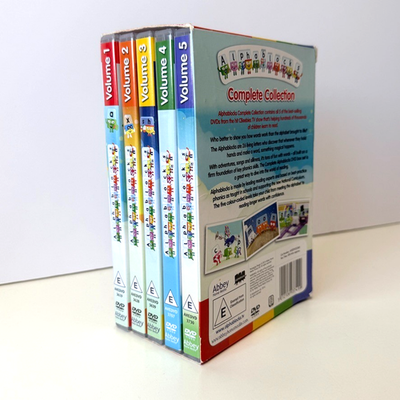 Alphablocks 5 DVD Complete Collection Volumes 1-5 CBeebies TV Show