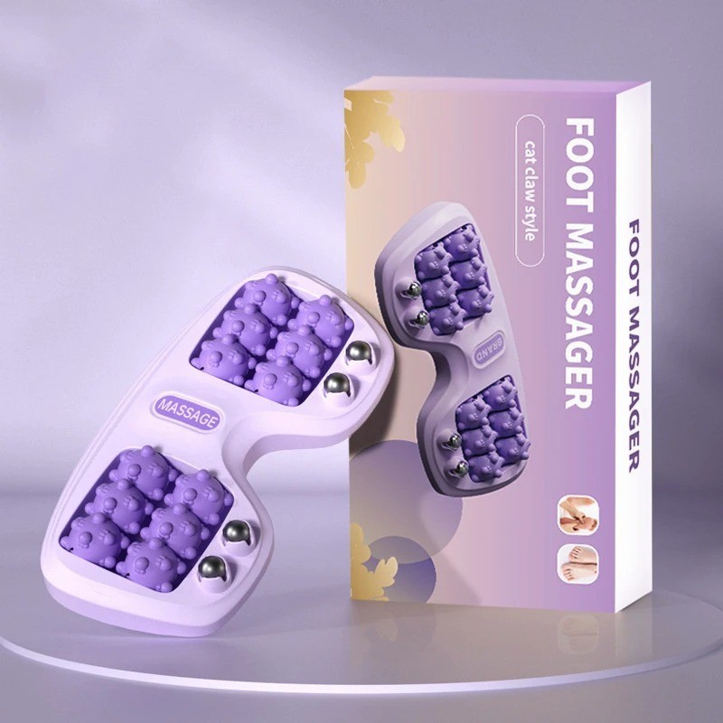 Fußtherapie Roller Massagegerät Magnetische Perlen Multi-Point Entspannungswerkzeug