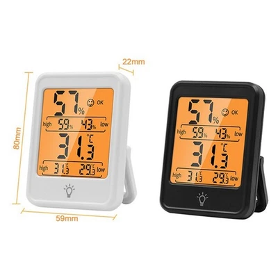 ELECTRONIC DIGITAL THERMOMETER Hygrometer und elektronisches Thermometer für optimalen Einsatz im Innenbereich