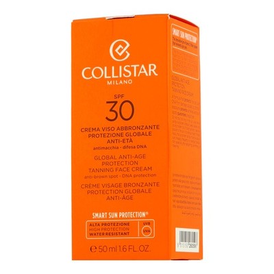 Collistar Sun - Global Anti-Age Protection Tanning Face Cream SPF30 50ml