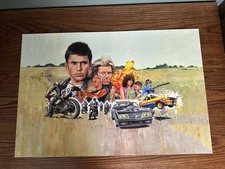 Paul Mann - Mad Max Art Variant Limited Edition Movie Poster Art Print - 36 x 24