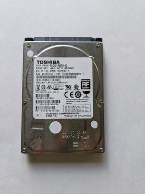 Toshiba MQ01ABD100 1TB 5400 RPM 2.5'' SATA  Internal HDD