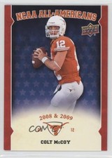 2011 Upper Deck University of Texas NCAA All-Americans Colt McCoy #AA-CM 0a1