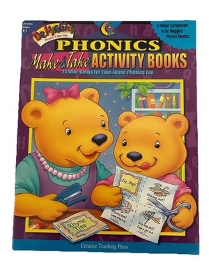 Dr. Maggie's Phonics Make & Take Activity Book 24 Mini Books for Take Home