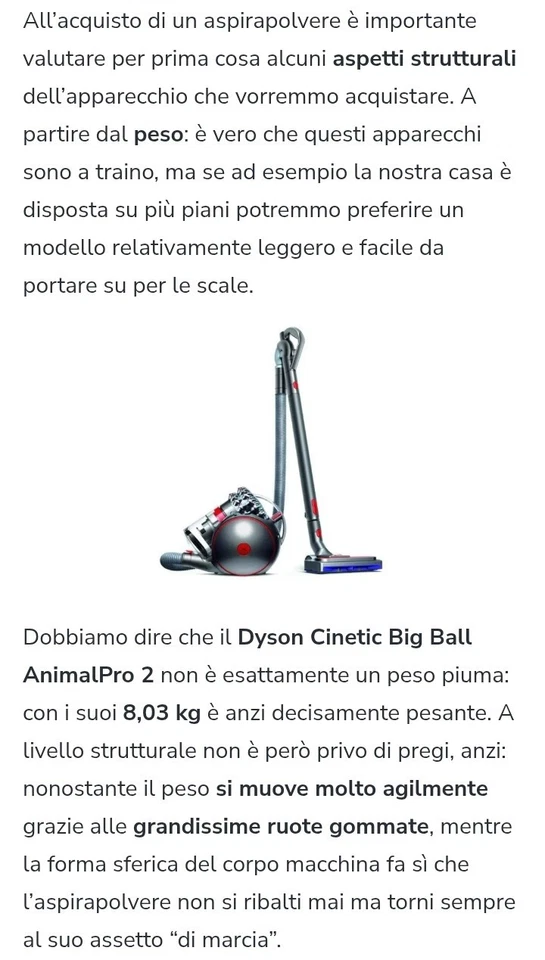Dyson® Cinetic Big Ball Animalpro 2 Auto - Casa.  700W - Grigio - Image 2 of 4