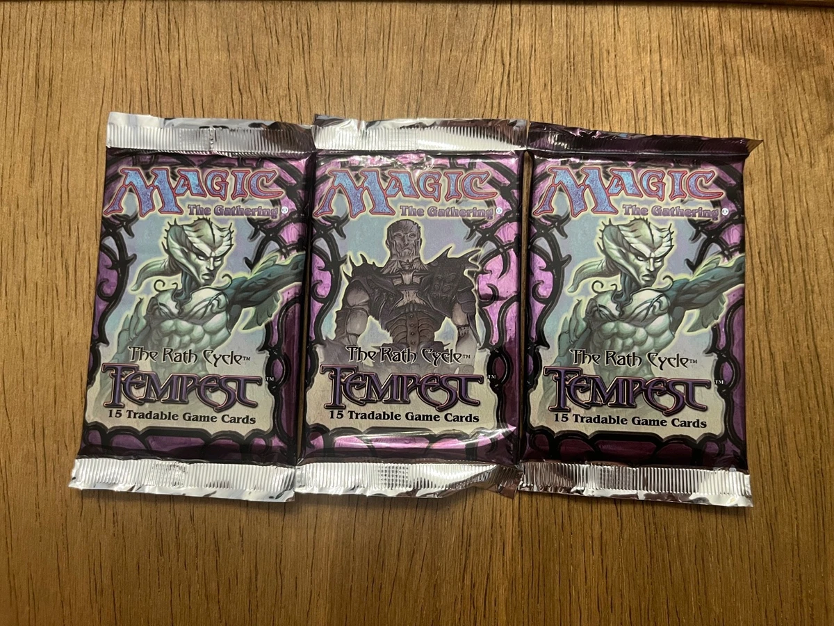 Magic: The Gathering Tempest Sealed Collectible Card Game Packs